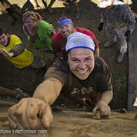 Climbing the one of the obstacles at the 2012 Merrell Down and D • <a style="font-size:0.8em;" href="http://www.flickr.com/photos/72585889@N02/7091306251/" target="_blank">View on Flickr</a>